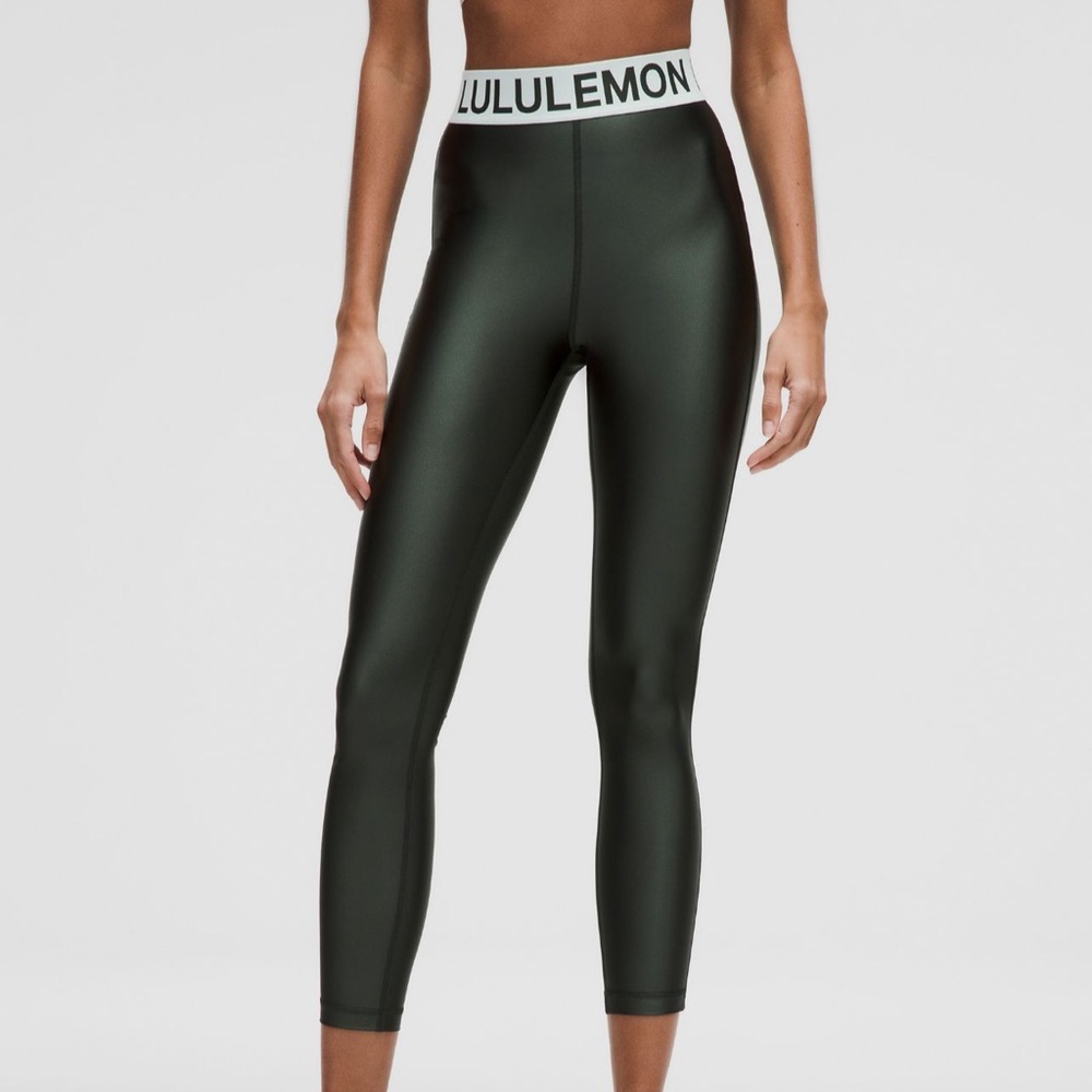 Lululemon Athletica Satin Shine High Rise train tight Leggings
